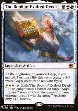 The Book of Exalted Deeds⁣ - Secret Lair Commander Deck: Angels: They're Just Like Us but Cooler⁣ (Mythic)
