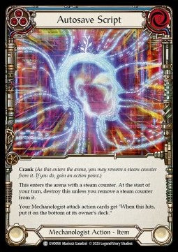 Autosave Script (Rainbow Foil)⁣ - Bright Lights⁣ (Common)⁣ [098]