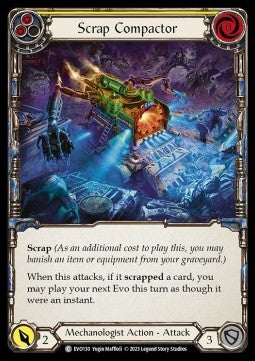 Scrap Compactor (Yellow) (Rainbow Foil)⁣ - Bright Lights⁣ (Common)⁣ [130]