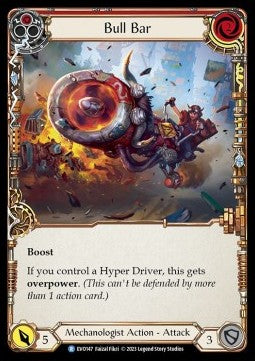 Bull Bar (Red) (Rainbow Foil)⁣ - Bright Lights⁣ (Rare)⁣ [147]