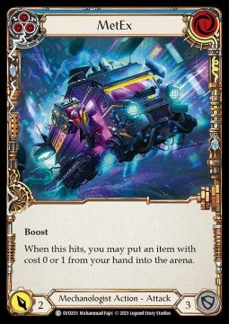 MetEx (Blue) (Rainbow Foil)⁣ - Bright Lights⁣ (Common)⁣ [203]