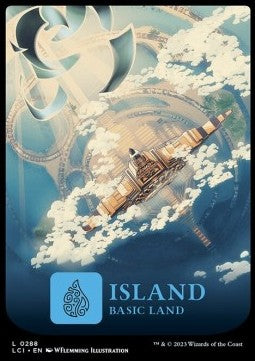 Island (V.1)⁣ - The Lost Caverns of Ixalan⁣ (Land)⁣ [288]