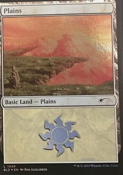 Plains (V.2)⁣ - Secret Lair Commander Deck: Angels: They're Just Like Us but Cooler⁣ (Land)⁣ [1349]