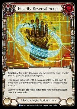 Polarity Reversal Script (Rainbow Foil)⁣ - Bright Lights⁣ (Rare)⁣ [078]