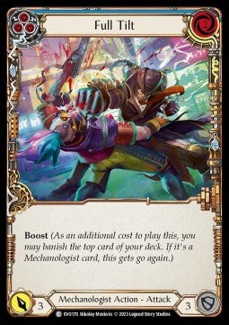Full Tilt (Blue) (Rainbow Foil)⁣ - Bright Lights⁣ (Common)⁣ [170]