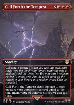 Call Forth the Tempest (V.1)⁣ - The Lord of the Rings: Tales of Middle-earth Holiday Release⁣ (Rare)⁣ [509]