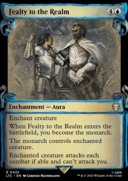 Fealty to the Realm (V.1)⁣ - The Lord of the Rings: Tales of Middle-earth Holiday Release⁣ (Rare)⁣ [423]