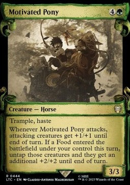 Motivated Pony (V.1)⁣ - The Lord of the Rings: Tales of Middle-earth Holiday Release⁣ (Rare)⁣ [444]