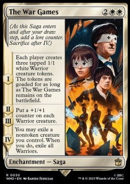 The War Games⁣ - Universes Beyond: Doctor Who⁣ (Rare)⁣ [30]
