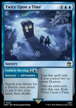 Twice Upon a Time // Unlikely Meeting⁣ - Universes Beyond: Doctor Who⁣ (Rare)⁣ [61]