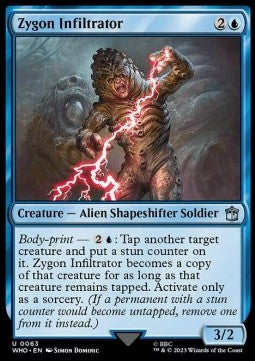 Zygon Infiltrator⁣ - Universes Beyond: Doctor Who⁣ (Uncommon)⁣ [63]