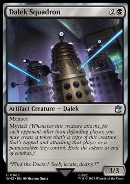 Dalek Squadron⁣ - Universes Beyond: Doctor Who⁣ (Uncommon)⁣ [65]