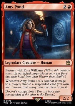 Amy Pond⁣ - Universes Beyond: Doctor Who⁣ (Rare)⁣ [75]