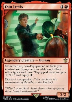 Dan Lewis⁣ - Universes Beyond: Doctor Who⁣ (Rare)⁣ [78]