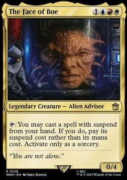The Face of Boe⁣ - Universes Beyond: Doctor Who⁣ (Rare)⁣ [126]
