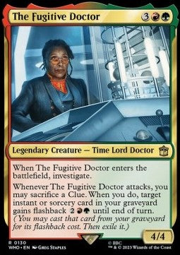 The Fugitive Doctor⁣ - Universes Beyond: Doctor Who⁣ (Rare)⁣ [130]
