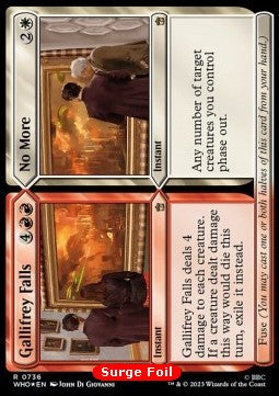 Gallifrey Falls // No More - Universes Beyond: Doctor Who: Extras (Rare) [XWHO-736]