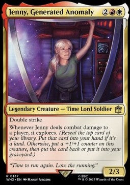 Jenny, Generated Anomaly⁣ - Universes Beyond: Doctor Who⁣ (Rare)⁣ [137]