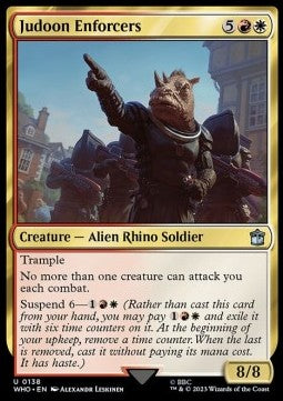 Judoon Enforcers⁣ - Universes Beyond: Doctor Who⁣ (Uncommon)⁣ [138]