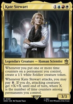 Kate Stewart⁣ - Universes Beyond: Doctor Who⁣ (Rare)⁣ [139]