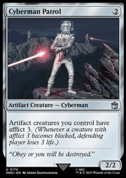 Cyberman Patrol⁣ - Universes Beyond: Doctor Who⁣ (Uncommon)⁣ [174]