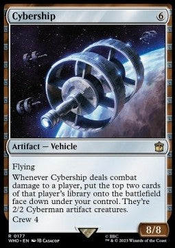 Cybership⁣ - Universes Beyond: Doctor Who⁣ (Rare)⁣ [177]