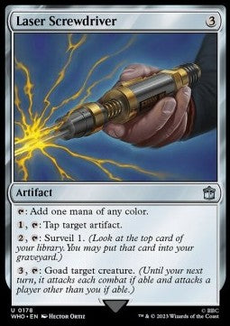 Laser Screwdriver⁣ - Universes Beyond: Doctor Who⁣ (Uncommon)⁣ [178]