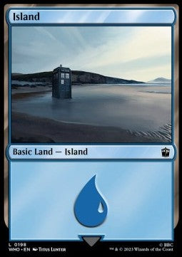 Island (V.1)⁣ - Universes Beyond: Doctor Who⁣ (Land)⁣ [198]