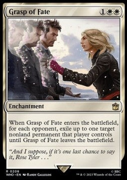 Grasp of Fate⁣ - Universes Beyond: Doctor Who⁣ (Rare)⁣ [208]