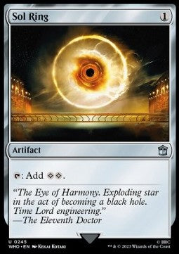 Sol Ring⁣ - Universes Beyond: Doctor Who⁣ (Uncommon)⁣ [245]