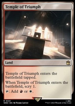 Temple of Triumph⁣ - Universes Beyond: Doctor Who⁣ (Rare)⁣ [321]