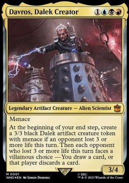 Davros, Dalek Creator (V.1)⁣ - Universes Beyond: Doctor Who⁣ (Mythic)⁣ [1]