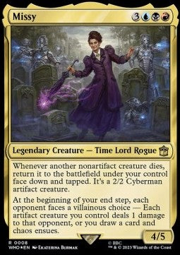 Missy⁣ - Universes Beyond: Doctor Who⁣ (Rare)⁣ [8]