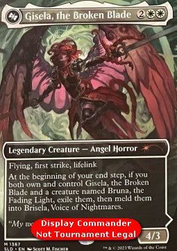 Gisela, the Broken Blade / Brisela, Voice of Nightmares⁣ - Secret Lair Commander Deck: Angels: They're Just Like Us but Cooler⁣ (Mythic)⁣ [1387]