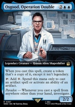 Osgood, Operation Double (V.1)⁣ - Universes Beyond: Doctor Who: Extras⁣ (Rare)⁣ [367]