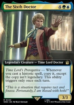The Sixth Doctor (V.1)⁣ - Universes Beyond: Doctor Who: Extras⁣ (Rare)⁣ [443]
