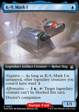 K-9, Mark I (V.4)⁣ - Universes Beyond: Doctor Who: Extras⁣ (Rare)⁣ [953]
