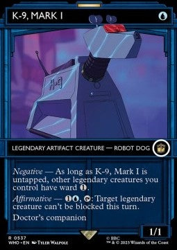 K-9, Mark I (V.2)⁣ - Universes Beyond: Doctor Who: Extras⁣ (Rare)⁣ [537]