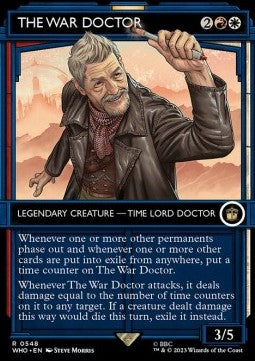 The War Doctor (V.2)⁣ - Universes Beyond: Doctor Who: Extras⁣ (Rare)⁣ [548]
