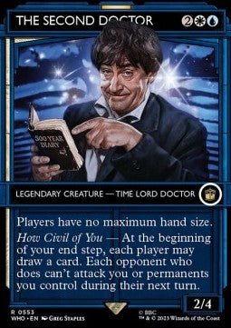 The Second Doctor (V.2)⁣ - Universes Beyond: Doctor Who: Extras⁣ (Rare)⁣ [553]