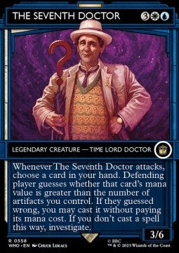 The Seventh Doctor (V.2)⁣ - Universes Beyond: Doctor Who: Extras⁣ (Rare)⁣ [558]
