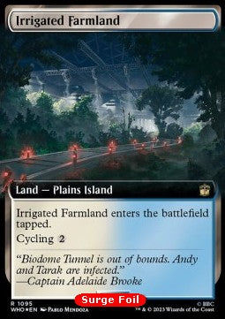 Irrigated Farmland (V.3)⁣ - Universes Beyond: Doctor Who: Extras⁣ (Rare)⁣ [1095]