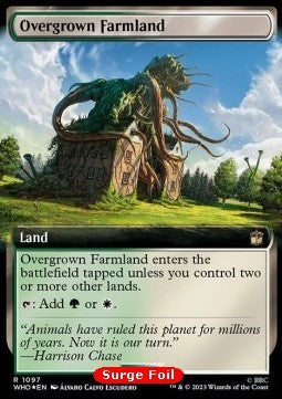 Overgrown Farmland (V.3)⁣ - Universes Beyond: Doctor Who: Extras⁣ (Rare)⁣ [1097]