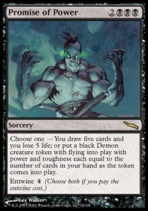 Promise of Power⁣ - Mirrodin⁣ (Rare)⁣ [74]