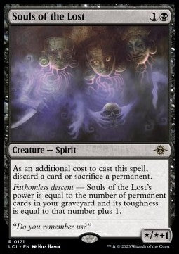 Souls of the Lost⁣ - The Lost Caverns of Ixalan⁣ (Rare)⁣ [121]