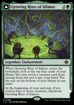 Growing Rites of Itlimoc // Itlimoc, Cradle of the Sun⁣ - The Lost Caverns of Ixalan⁣ (Rare)⁣ [188]
