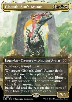 Gishath, Sun's Avatar⁣ - The Lost Caverns of Ixalan: Extras⁣ (Mythic)⁣ [330]