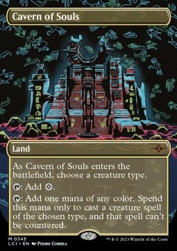 Cavern of Souls (V.1)⁣ - The Lost Caverns of Ixalan: Extras⁣ (Mythic)⁣ [345]