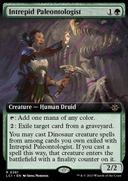 Intrepid Paleontologist⁣ - The Lost Caverns of Ixalan: Extras⁣ (Rare)⁣ [381]