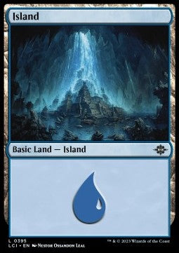 Island (V.1)⁣ - The Lost Caverns of Ixalan: Extras⁣ (Land)⁣ [395]